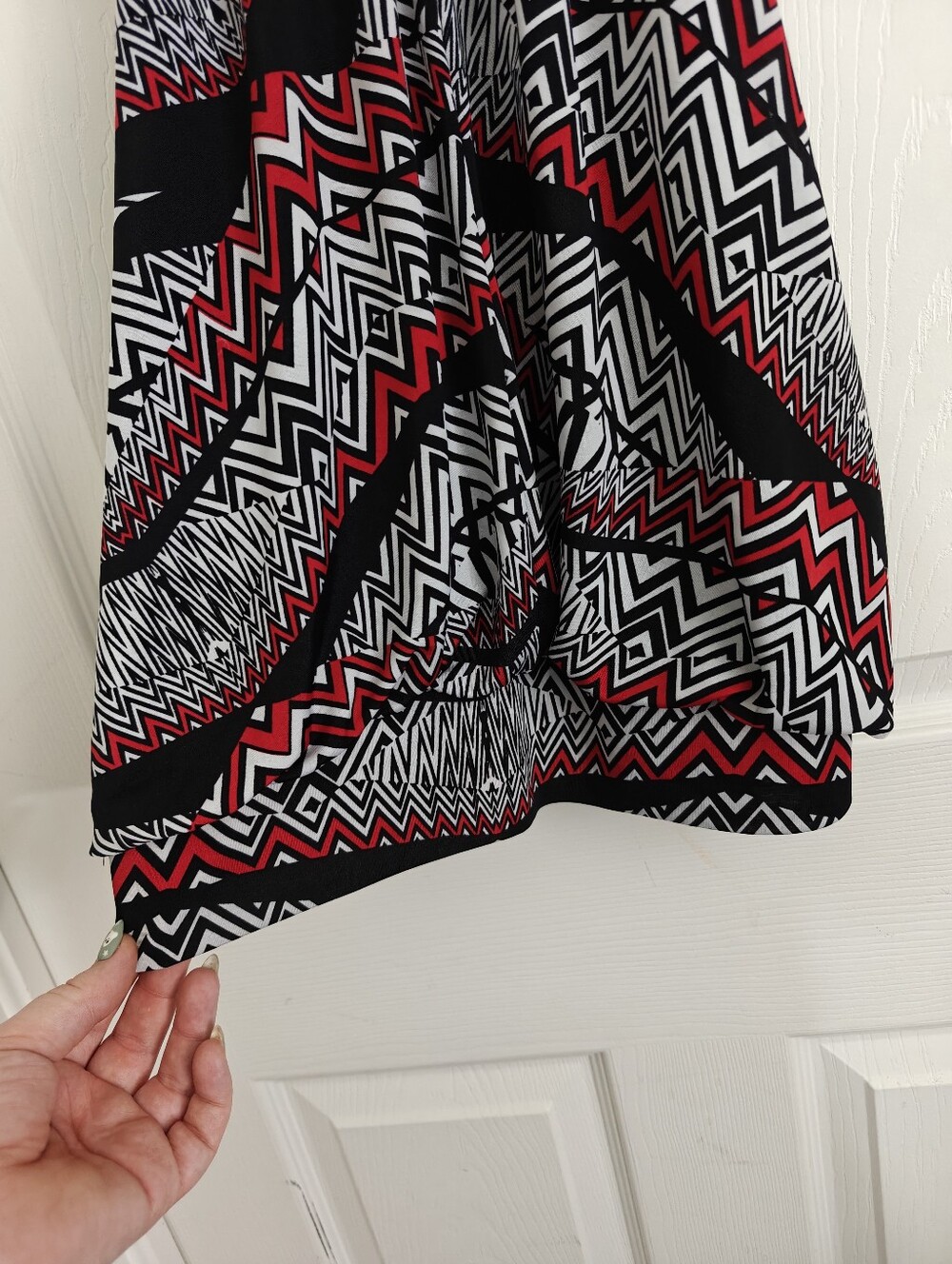 SEDUCTION Abstract Rhinestone Halter Top Read Description - Picture 3 of 11